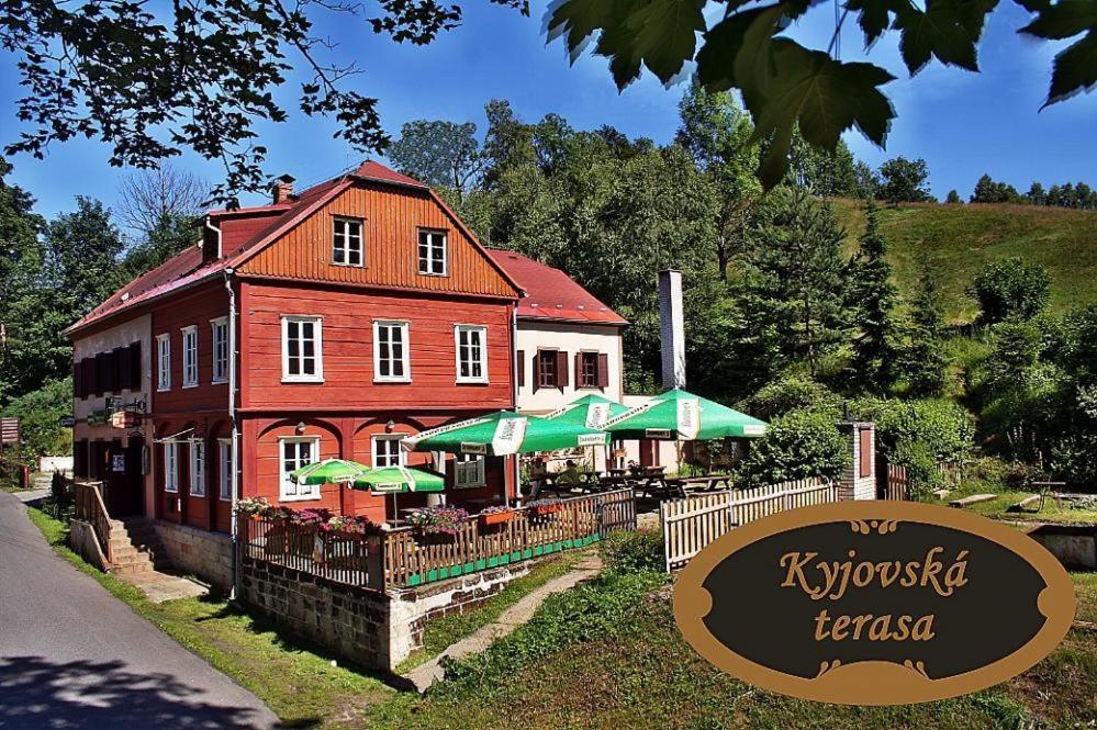 Penzion A Hostinec Kyjovska Terasa Krasna Lipa Exterior photo